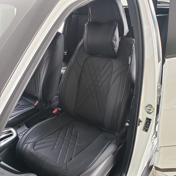 All Black Boutique Seat Cover Kit Copy) - The Car Wizz