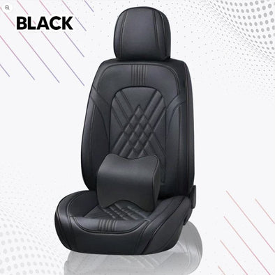 All Black Boutique Seat Cover Kit Copy) - The Car Wizz