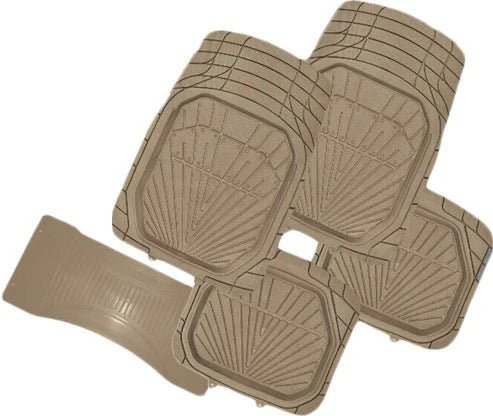 Majic Beige 5 Pcs Legacy Bucket Heavy Duty Rubber for Car SUV Truck & Van - The Car Wizz