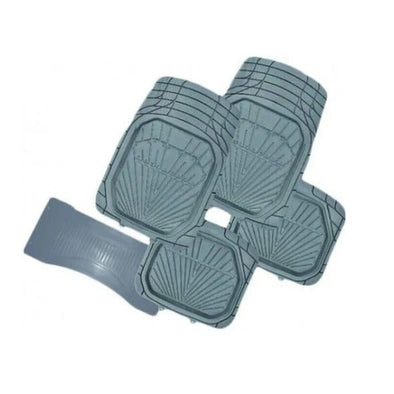 Majic Grey 5 Pcs Legacy Bucket Heavy Duty Rubber Floor Mats for Car, SUV, Truck & Van - The Car Wizz