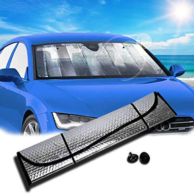 Hercules Windshield Folding Sun Shade, for Car Truck SUV - The Car Wizz AutoStore