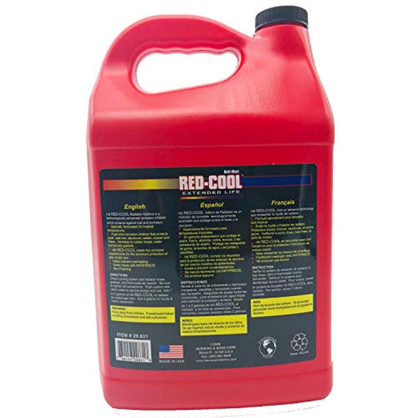HS COOLANT RED-COOL 1/1 GL. ANTI-RUST EXTENDED LIFE - The Car Wizz AutoStore