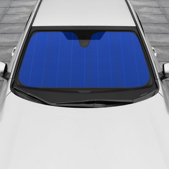 HS JUMBO Car Windshield Sunshade Royal Blue, Keeps Out UV Rays, Protects Vehicle Interior - The Car Wizz AutoStore