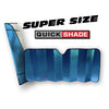 HS JUMBO Car Windshield Sunshade Teal, Keeps Out UV Rays, Protects Vehicle Interior - The Car Wizz AutoStore