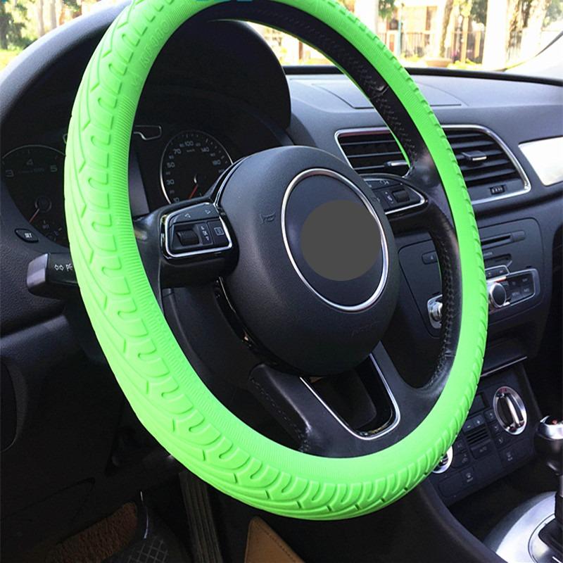 Hybrid Aqua Note Green Soft Anti-Slip Silicone Steering Wheel