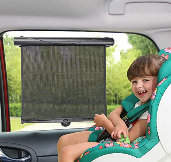iMagic (2 Pack) Retractable Car Window Sunshade - The Car Wizz AutoStore