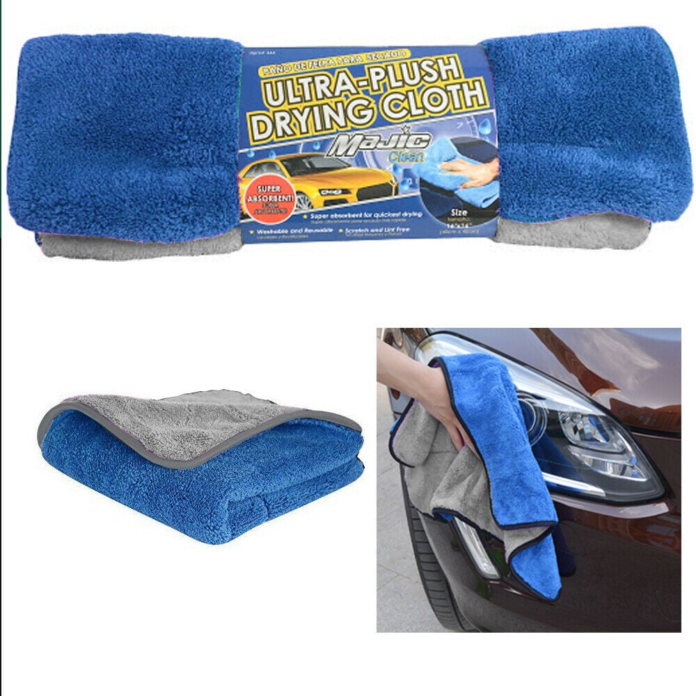 25Pcs Car Cleaning Cloths Quick Dry Microfiber Large Soft Cloth Car Wash  Cloths for Auto Valeting Waxing for Detailing Polishing