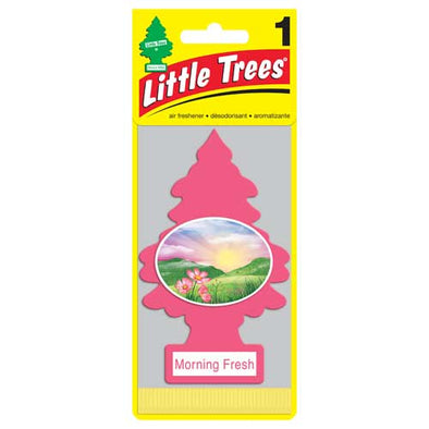 LITTLE TREES Morning Fresh 1 Pack Long Lasting Car/Home/Office Air Fresheners - The Car Wizz AutoStore