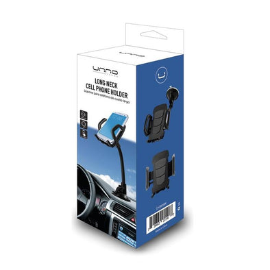 Long Neck Cell Phone Holder with - Strong Suction Base - The Car Wizz AutoStore