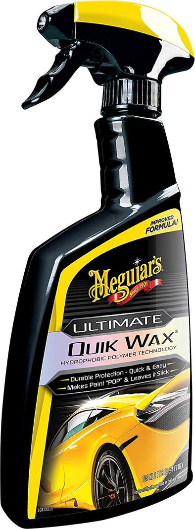 Meguiar's 16 ounces G17516 Ultimate Quik Wax, 15.2 Fluid Ounces - The Car Wizz AutoStore