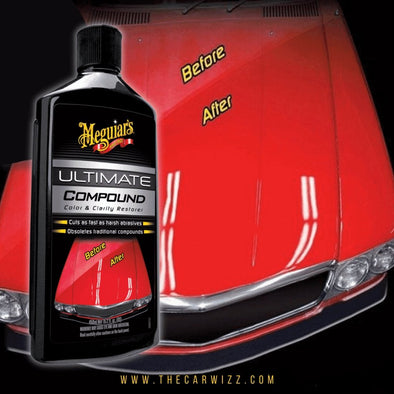 Meguiar's G17216 Ultimate Compound, 16 oz - The Car Wizz AutoStore