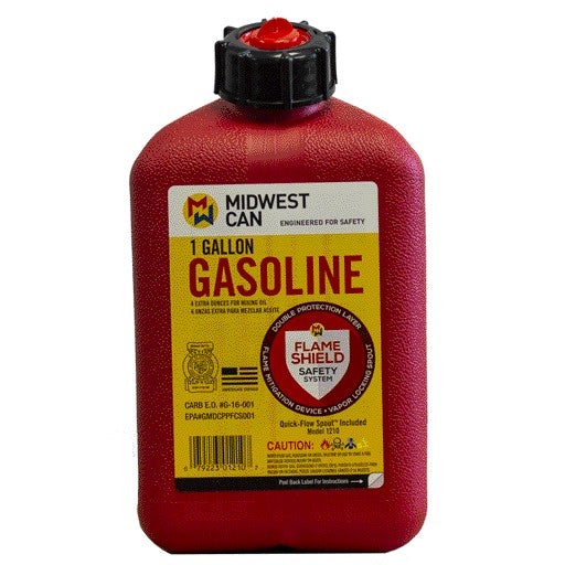 Midwest - 1 Gallon Spill Proof Gas Can (4 Liters) - The Car Wizz AutoStore
