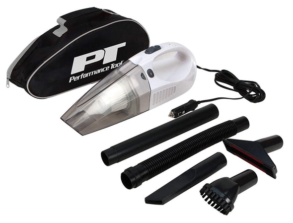 PT Performance Tool Car Vacuum, DC 12V / 90 Watt - The Car Wizz AutoStore