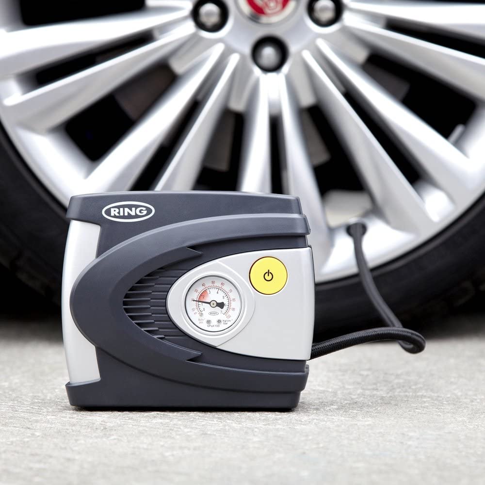 Ring RTC6000 12V Cordless 4 In 1 Digital Car Electric Tyre Inflator