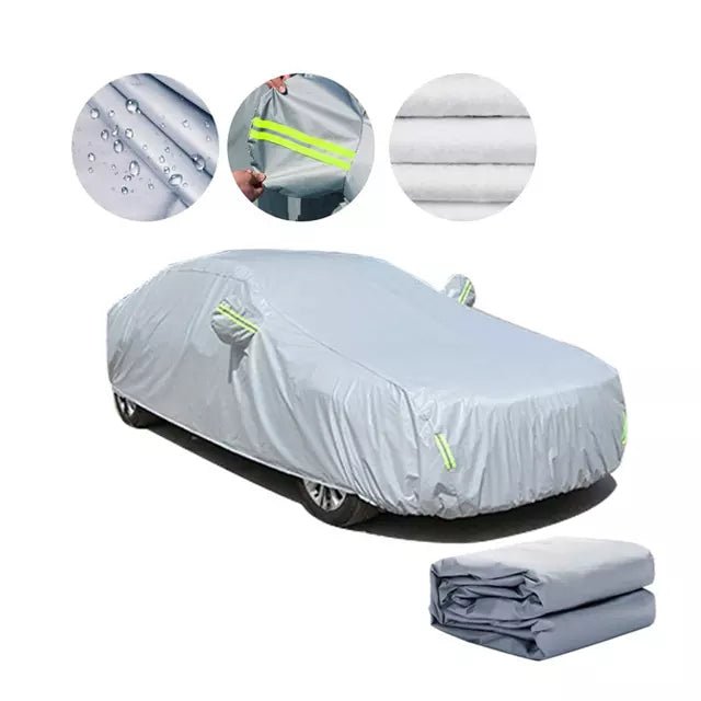 MADAFIYA Royals Choice Car Body Cover Compatible with Fiat Punto car Cover, Water Resistant car Cover, Triple Stitched, Protection from  Rain,Snow,UV,Dust